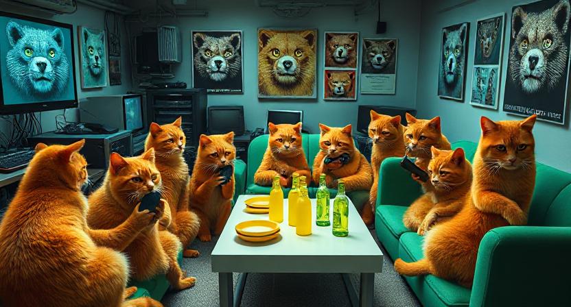 Revolution in Fur and Firewalls: Inside the Radical Life of the 🟧🐱 Orange Cat&nbsp;Collective