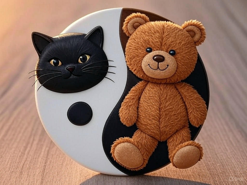 Symbol Shake-Up: International Association for Symbol Creation Unveils ☯︎🐻🐱 “Teddy-Cat YinYang” in Radical Reform&nbsp;Move