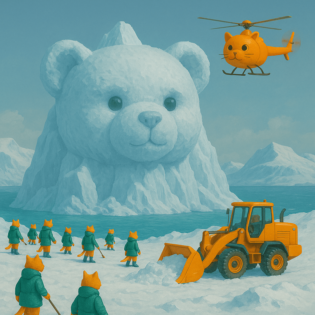 Elite Feline Force Preserves Teddy Bear Glacier to Save Planet, Defy Melting Point and&nbsp;Expectations